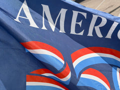 America's 250th Anniversary Nylon Flag Blue Made in USA