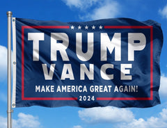 Trump Vance Make America Great Again Double Sided Flag BOGO