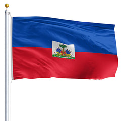 3x5 Haiti Flag E-Poly - Made in USA