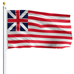Grand Union Flag Sewn Nylon 4x6 ft Made in USA