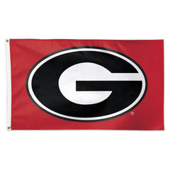 3x5 Georgia Bulldogs Flag – Red G Logo