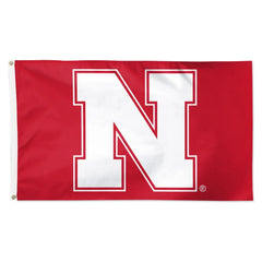 3x5 Nebraska Cornhuskers Deluxe Flag