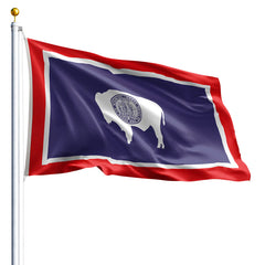 State of Wyoming Flag - Outdoor - Commercial - All Sizes  (Made in America)