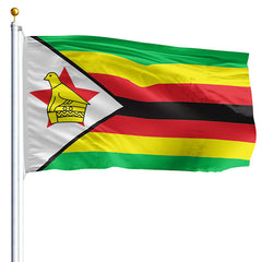 Zimbabwe Flag - Made in USA