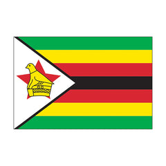 Zimbabwe Flag - Made in USA