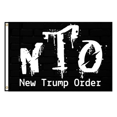 New Trump Order NTO Flag - Made in USA