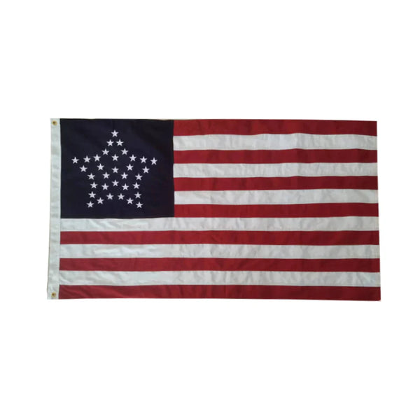 The 34 Stars Pennsylvania Union 51st Regiment Volunteers USA Flag , a