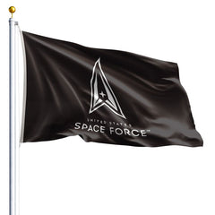US Space Force Flag Black Printed Official USA Made