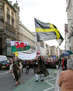 St David Wales Flag - Made in USA