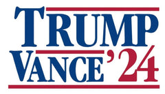 Trump Vance ‘24 White 3x5 Flag - Economical