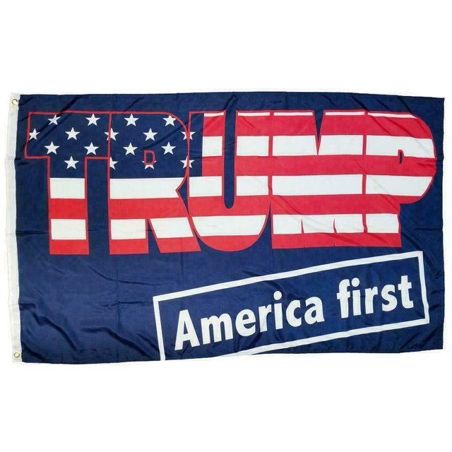 Trump America First Flag - Made in USA