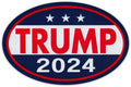 Trump 2024 Oval Bumper Sticker