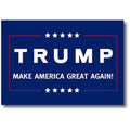 Trump Make America Great Again Flag Blue - Made in USA