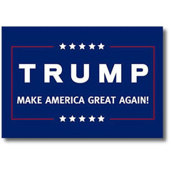 Trump Make America Great Again Flag Blue - Made in USA