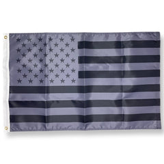 All Black American Flag - Made in USA