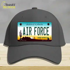 Air Force Arizona Novelty License Plate Hat Tag Cotton / Charcoal
