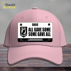 Ohio POW MIA Some Gave All Novelty License Plate Hat Cotton / Pink