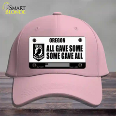 Oregon POW MIA Some Gave All Novelty License Plate Hat Cotton / Pink