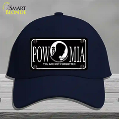 POW-MIA Novelty License Plate Hat Cotton / Navy