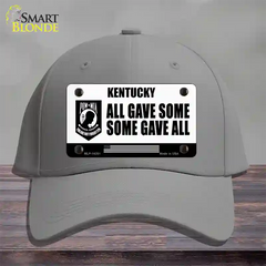Kentucky POW MIA Some Gave All Novelty License Plate Hat Cotton / Gray