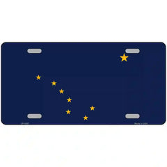 Alaska State Flag Metal License Plate 24" x 12" (LLP)
