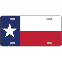 Texas State Flag Metal License Plate 24" x 12" (LLP)