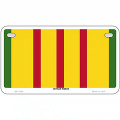 Vietnam Ribbon Metal Novelty License Plate 7" x 4" (MP)