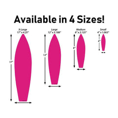 Mexico Flag Novelty Surfboard Sticker Decal