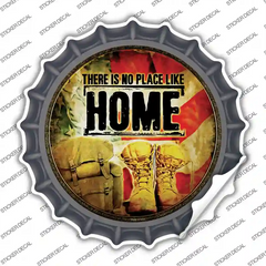 There Is No Place Like Home Novelty Bottle Cap Sticker Decal Small