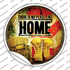 There Is No Place Like Home Novelty Circle Sticker Decal Small