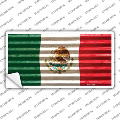Mexico Flag Novelty Sticker Decal Small