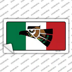 Made In Mexico Flag Novelty Sticker Decal Small