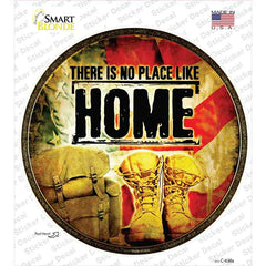 There Is No Place Like Home Novelty Circle Sticker Decal Small
