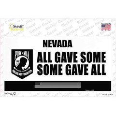 Nevada POW MIA Some Gave All Novelty Sticker Decal Small