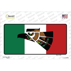Made In Mexico Flag Novelty Sticker Decal Small