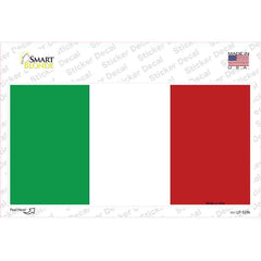Italy Flag Novelty Sticker Decal Small