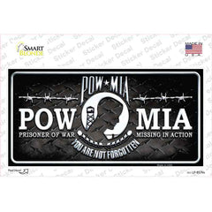 POW MIA Novelty Sticker Decal Small