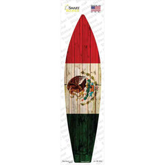 Mexico Flag Novelty Surfboard Sticker Decal Small