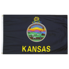 Kansas State Flag - Made in USA - Nylon Outdoor