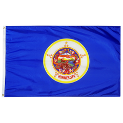 Old Minnesota Flag Nylon Outdoor Made in USA
