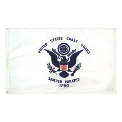 U.S. Coast Guard Flag - High Winds Polyester - Made in USA