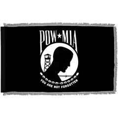 POW MIA-Pole Hem or Fringe-Nylon Made in USA