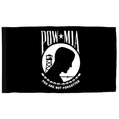 POW MIA-Pole Hem or Fringe-Nylon Made in USA