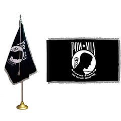 POW MIA-Pole Hem or Fringe-Nylon Made in USA