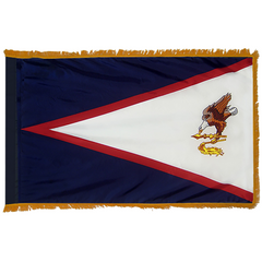 American Samoa Flag – Pole Hem or Pole Hem & Fringe | Made in USA
