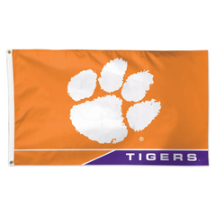 3x5 Clemson Tigers Deluxe Flag