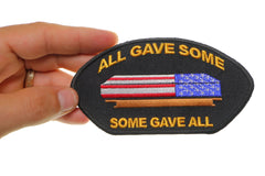All Gave Some Gave All Casket Cap Patch - 5x2.75 inch