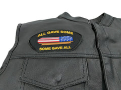 All Gave Some Gave All Casket Cap Patch - 5x2.75 inch