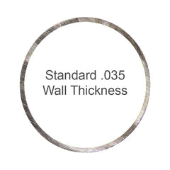 1" Diameter Heavy Wall Aluminum Display Poles