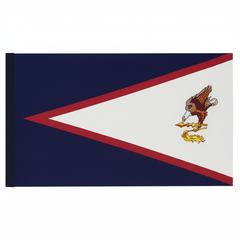 American Samoa Flag – Pole Hem, No Fringe